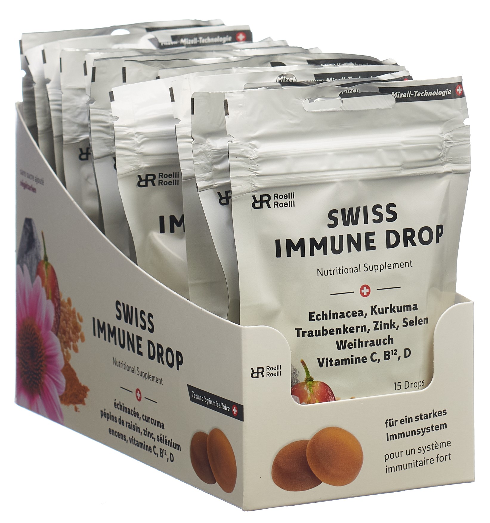R&R SWISS IMMUNE Drop 12 x 15 Stk