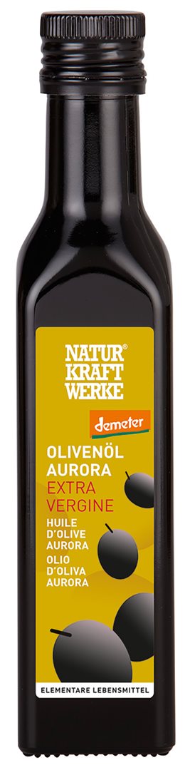 NATURKRAFTWERKE Olivenöl Aurora Demeter 250 ml x 3 Stk