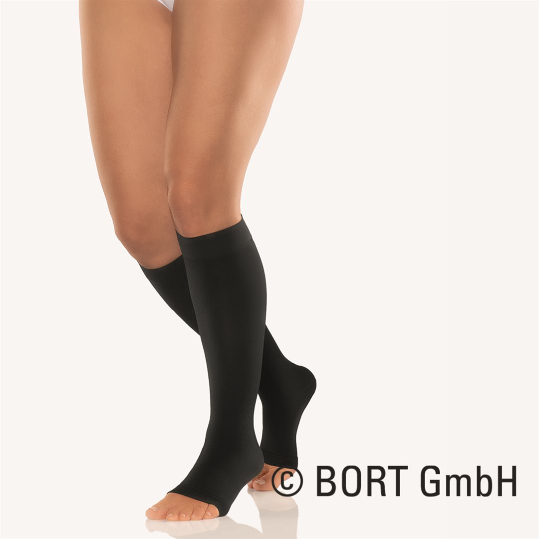 Bort 100 AD KKL2 5 offen normal schwarz Noppenhaftband 5cm 1 Paar