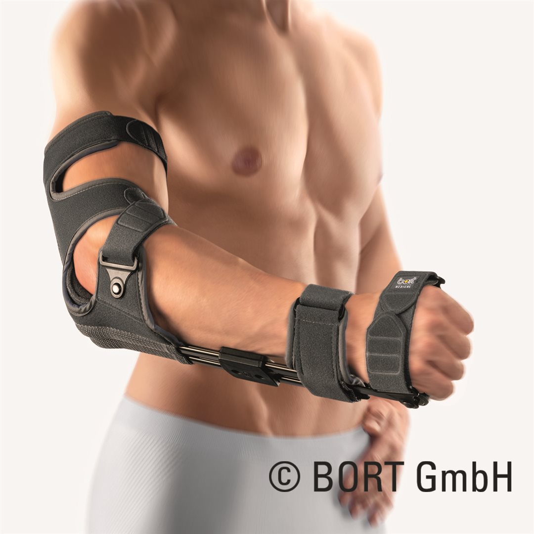 Bort KubiFX light orthèse coude long irongate