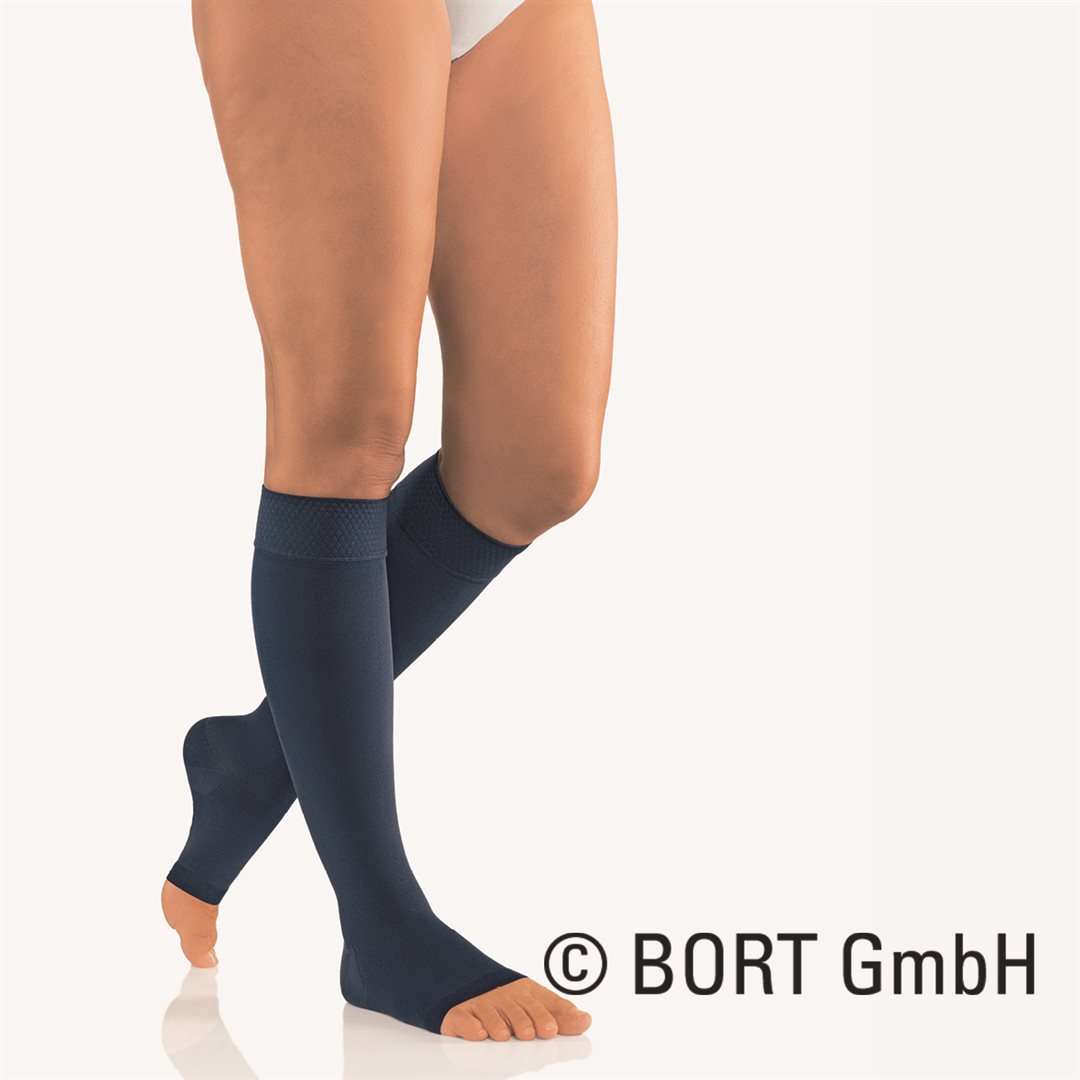 Bort Vital AD KKL2 1 offen kurz marine Noppenhaftband 2.5cm 1 Paar