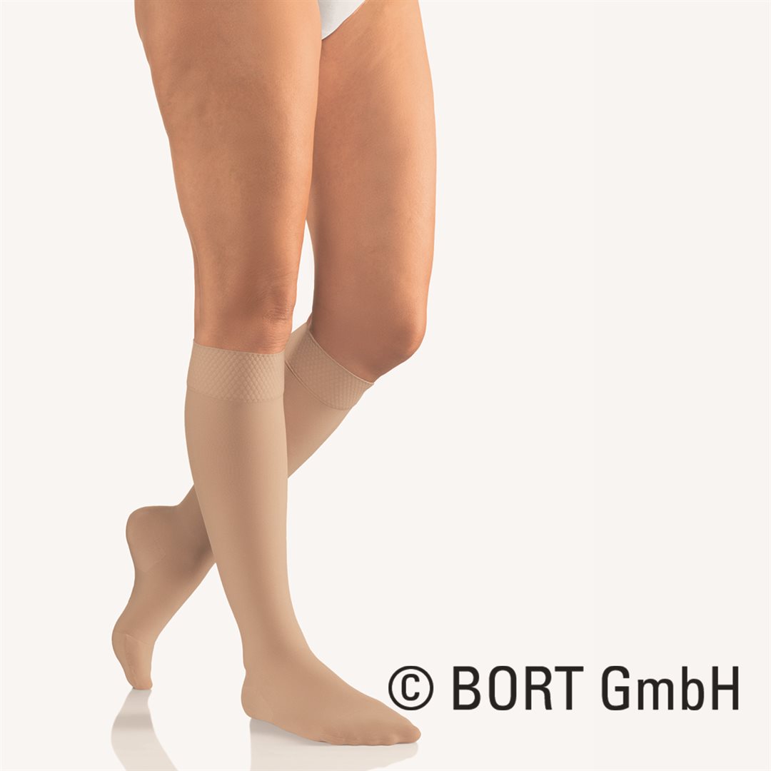 Bort Vital AD CCL2 1 fermé court caramel bord adhésif avec picots 5cm 1 paire