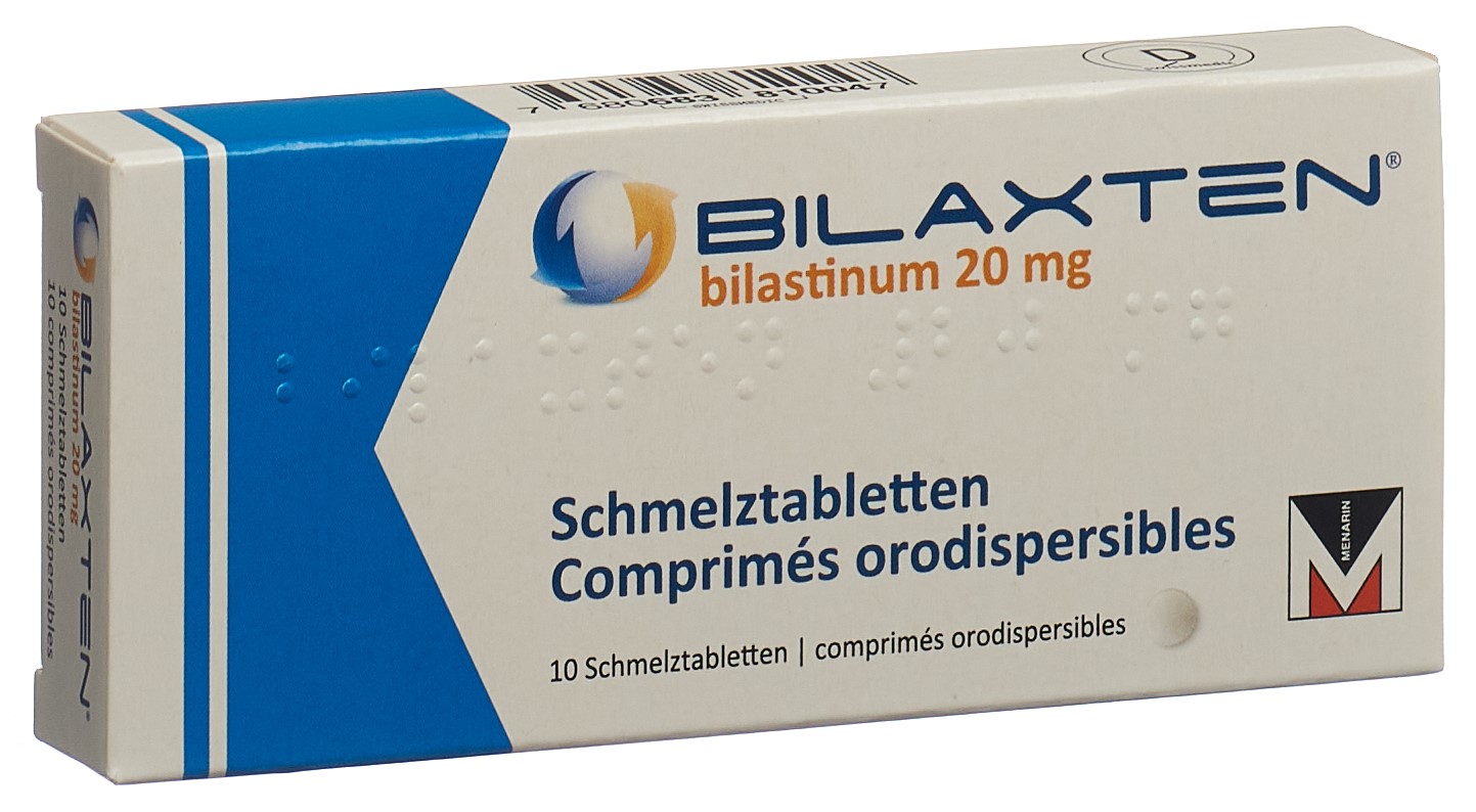 BILAXTEN 20 mg 10 Schmelztabletten