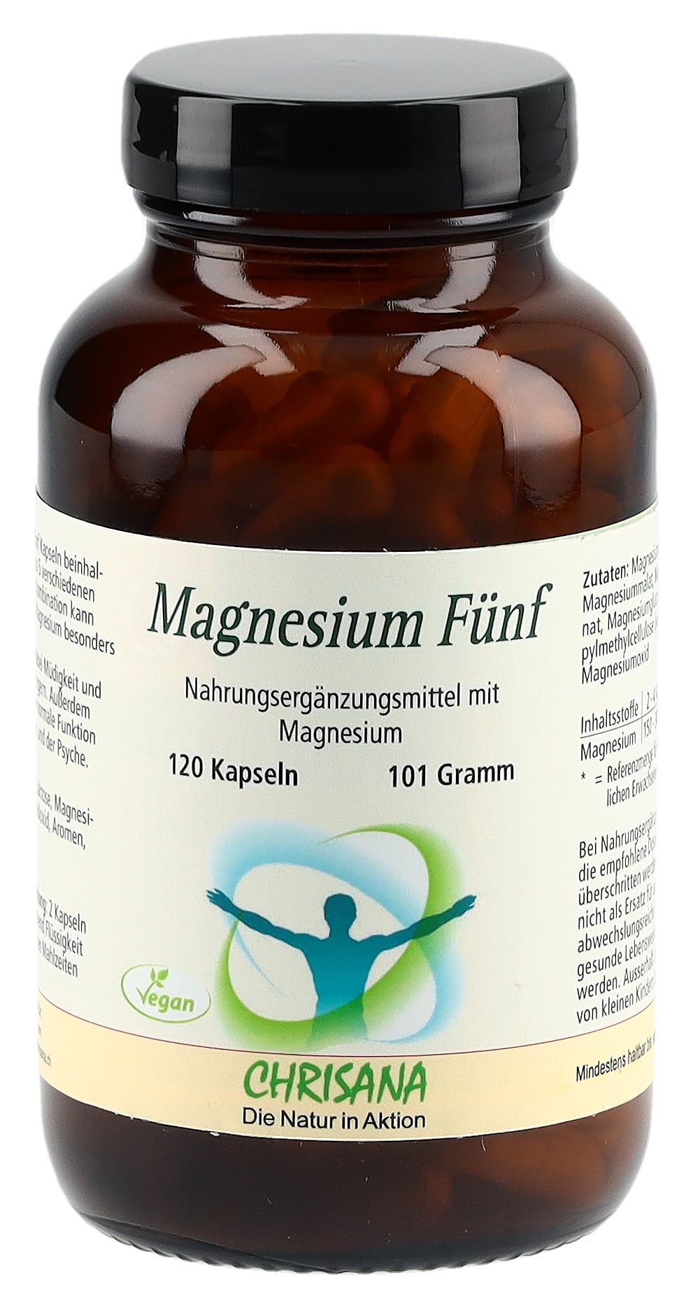 CHRISANA Magnesium fünf Kaps Ds 120 Stk