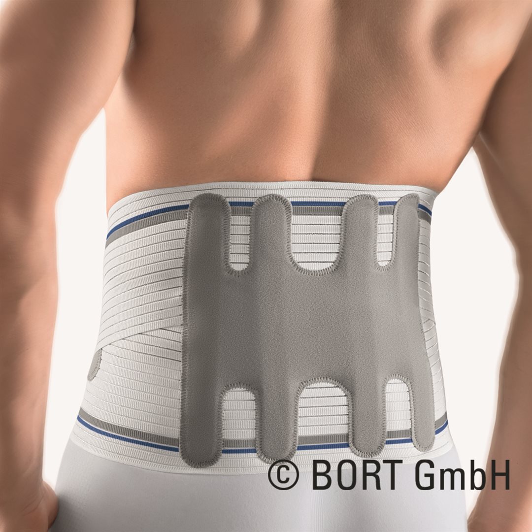 Bort LumboXpress bandage pour le dos 8 avec fermeture double argent