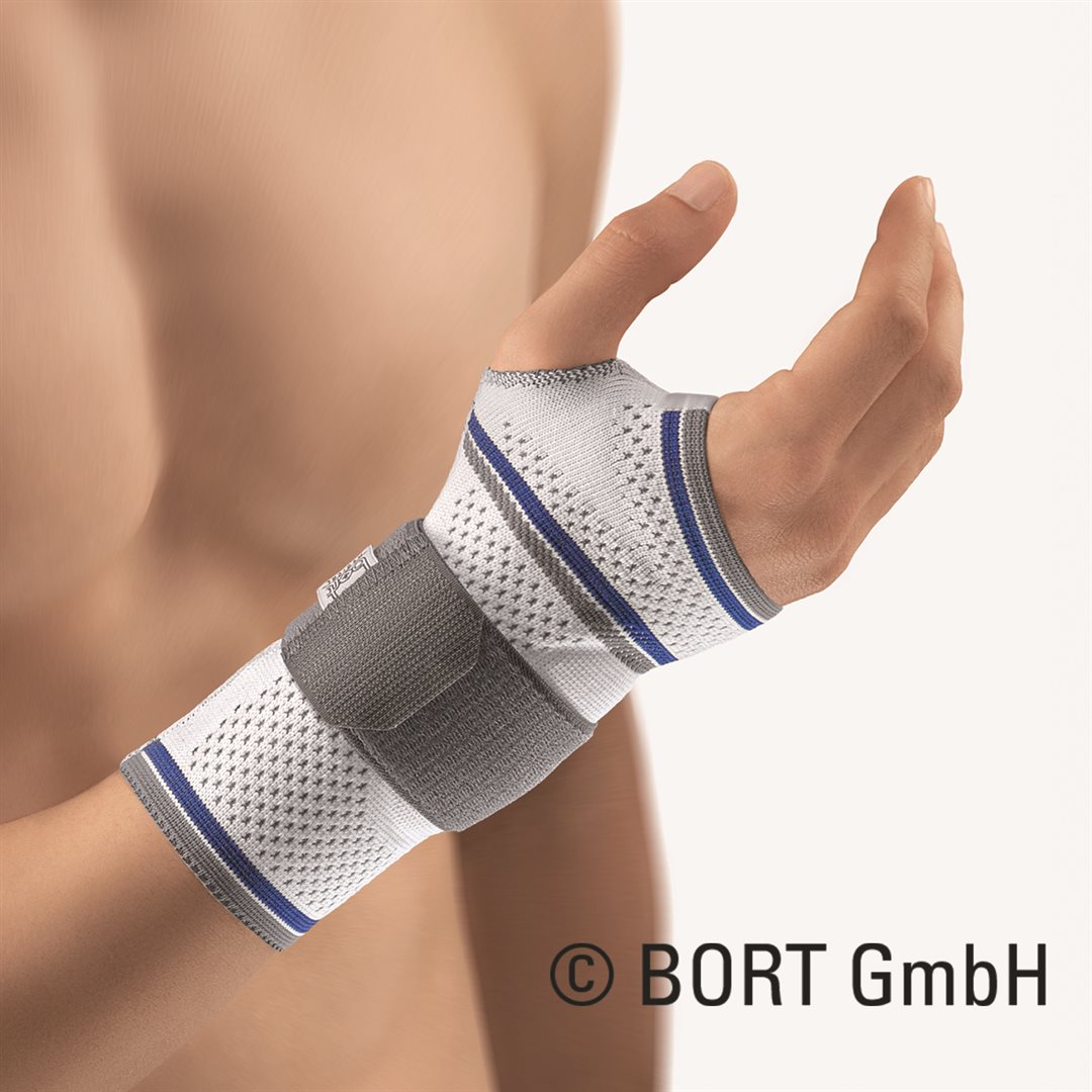 Bort ManuBasic XXL links silber