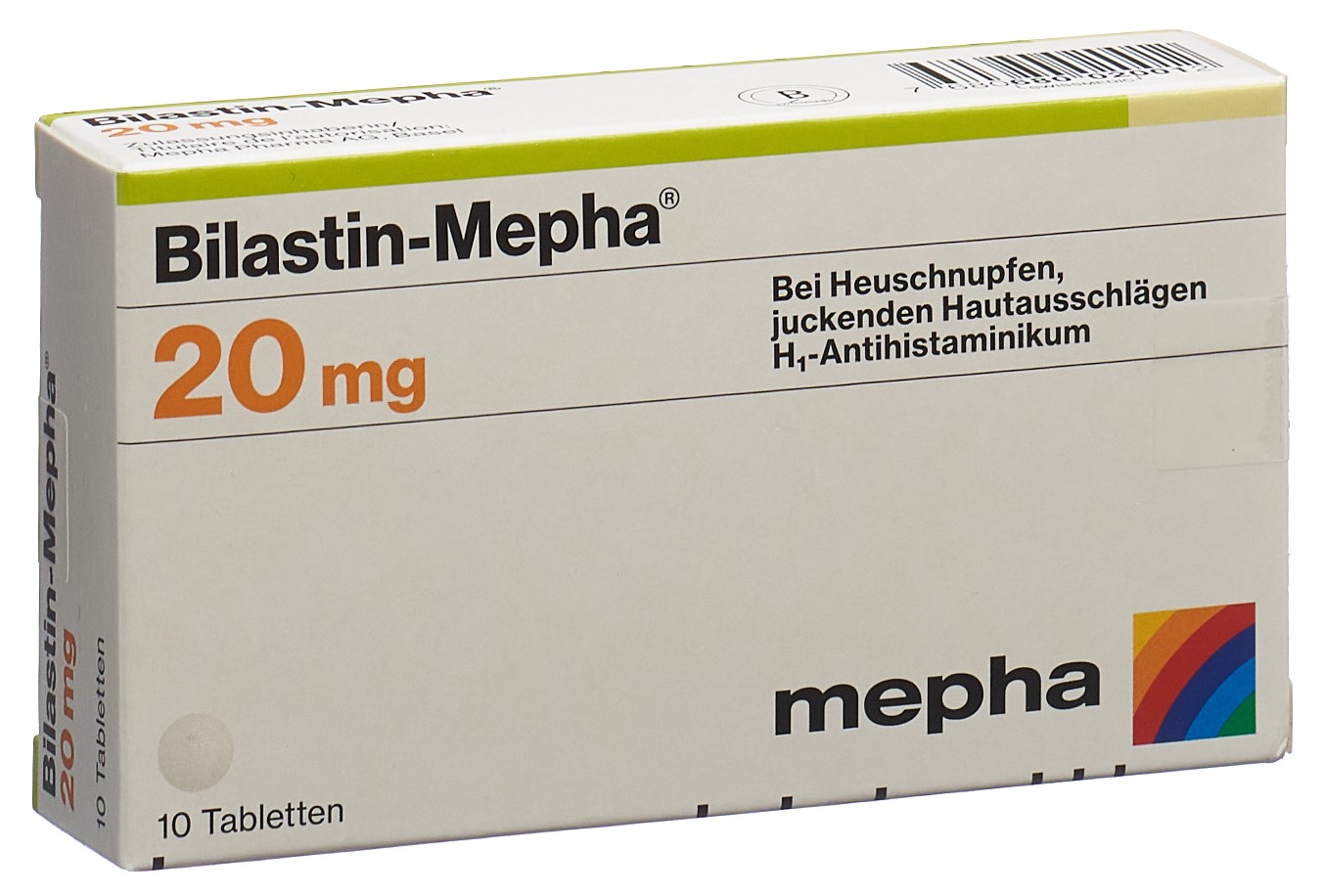 Bilastin-Mepha 20 mg 10 Tabletten