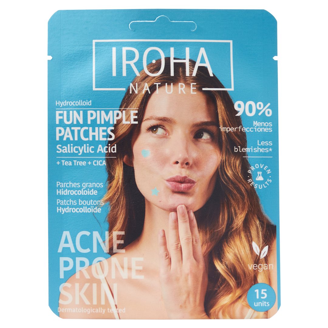IROHA Nature Fun Pimple Patches 15 Stk x 5 Stk