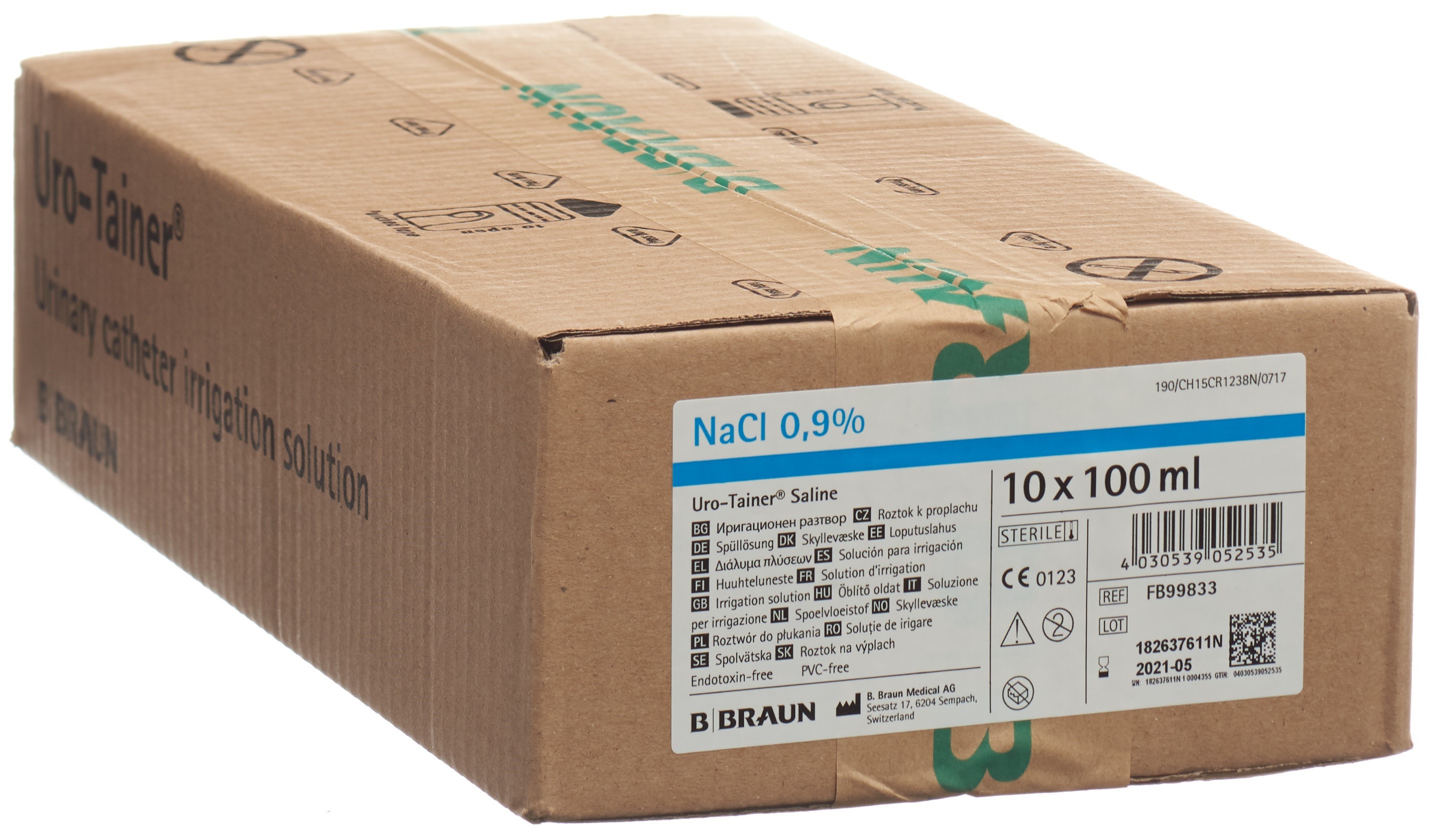 Uro-Tainer NaCl Spül Lös 0.9 % 10 Btl 100 ml