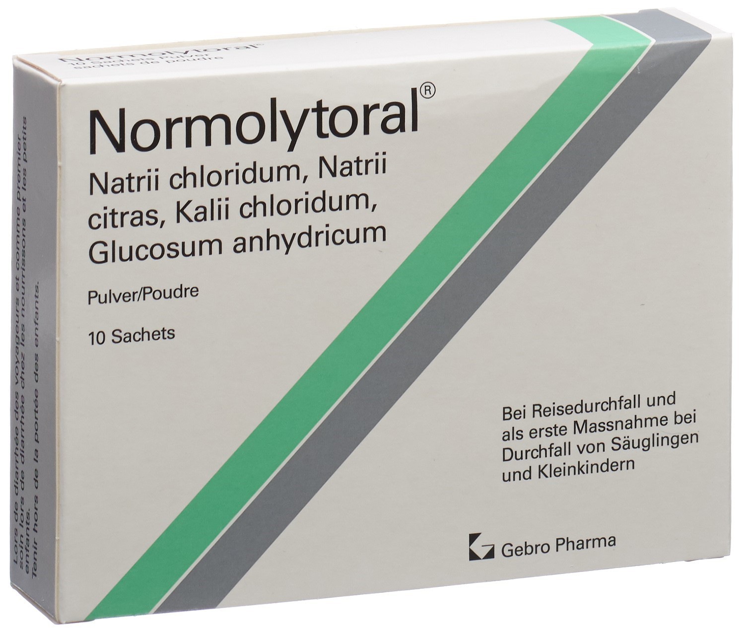 Normolytoral pdr sach 10 pce
