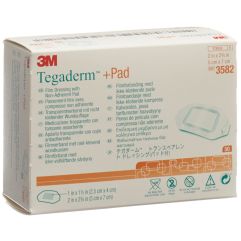 3M Tegaderm+Pad 5x7cm Wundkissen 2.5x4cm 50 Stk