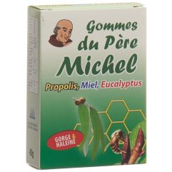 BIOLIGO Gommes du Père Michel Eucalyptus 45 g