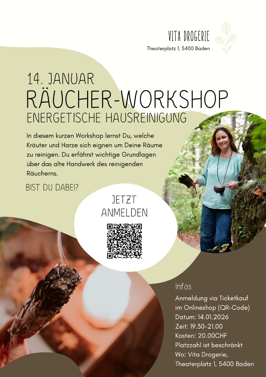 Räucher-Workshop Biljana energetische Reinigung